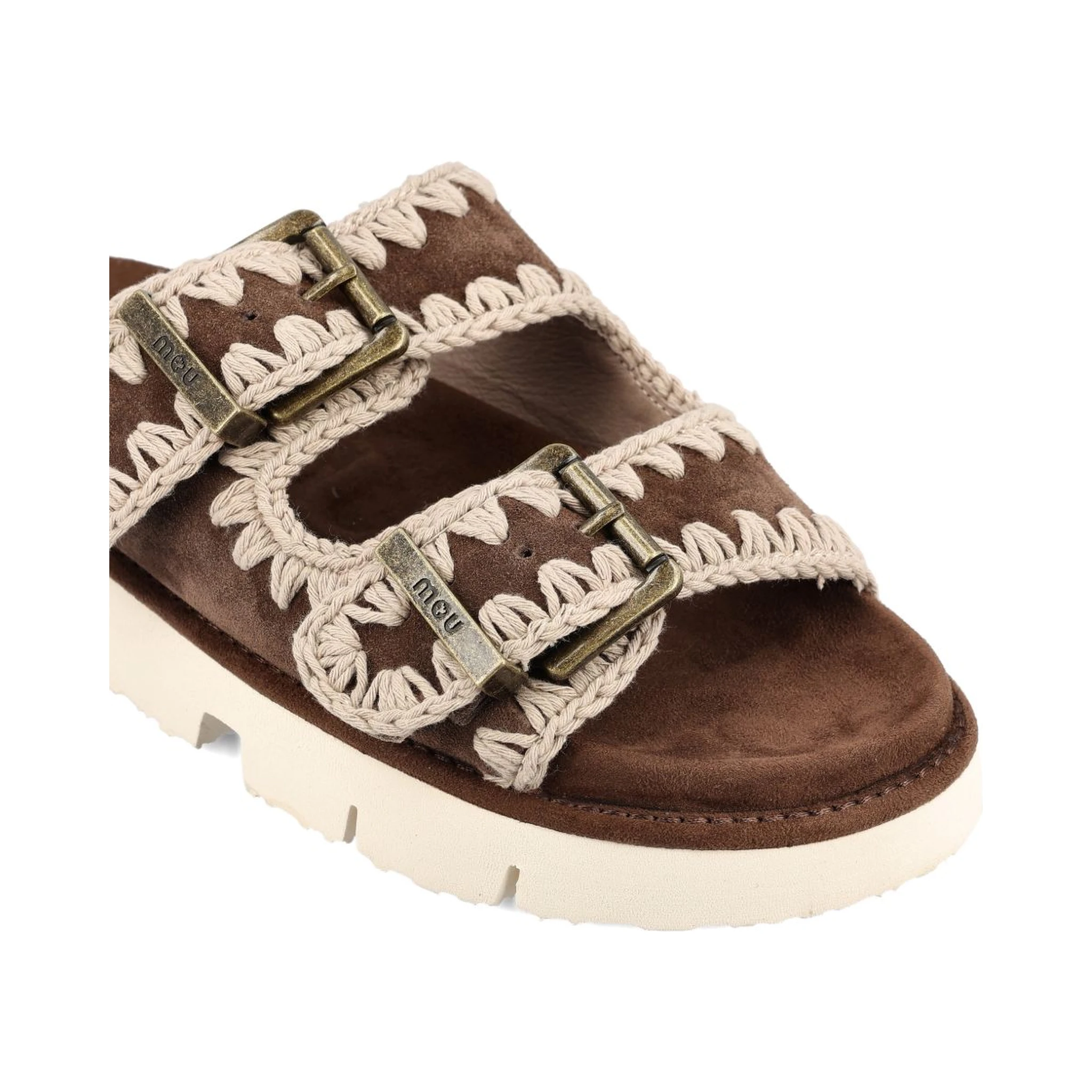 صندل مو بني