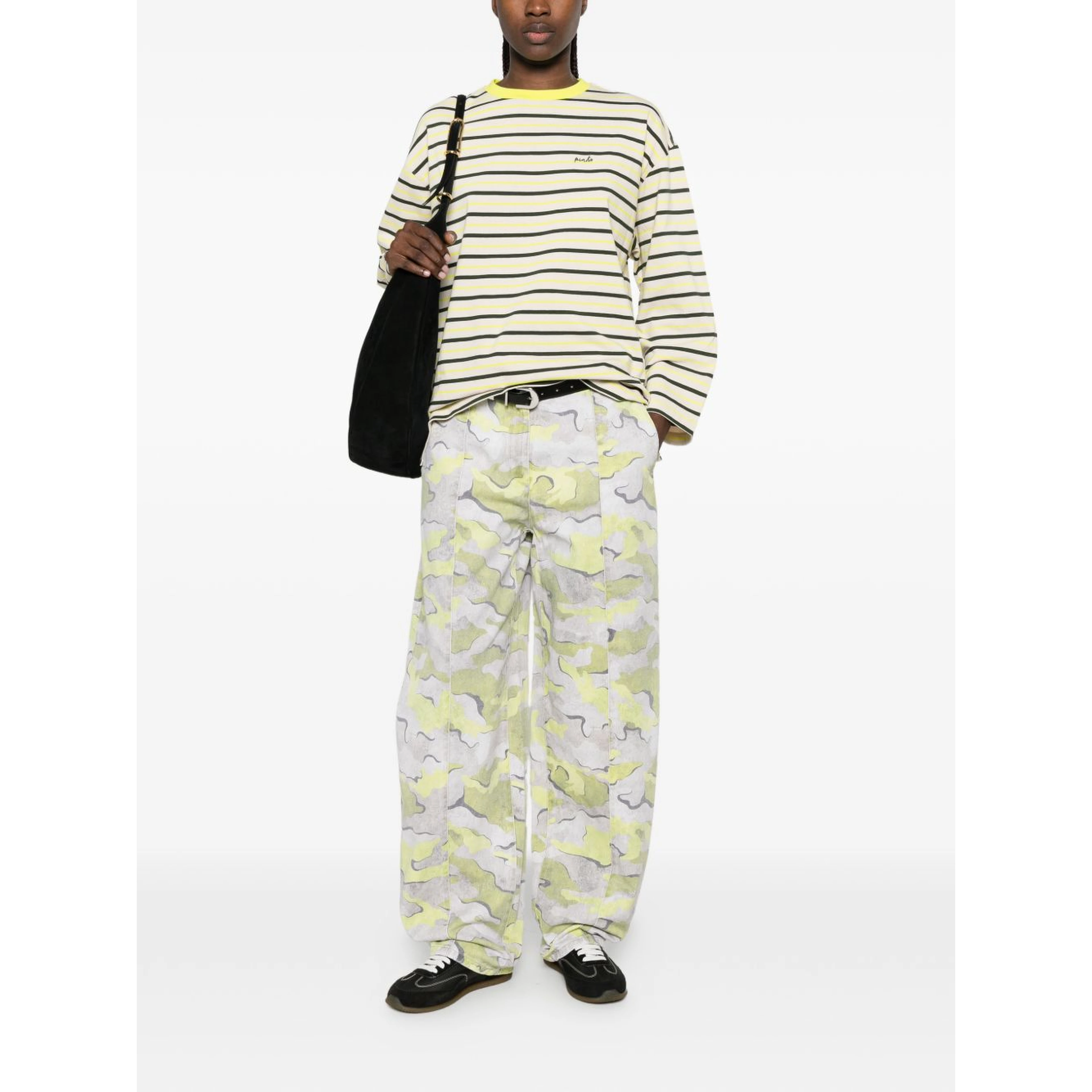 Pinko Trousers Beige