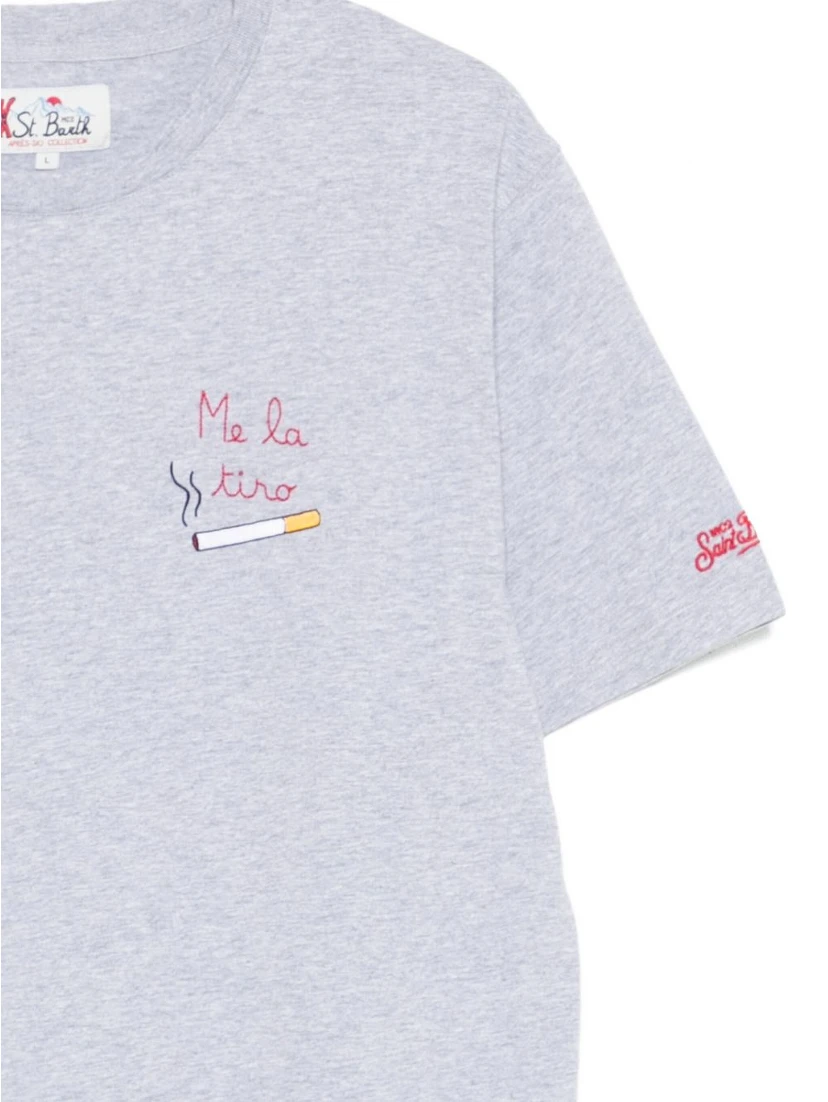 MC2 Saint Barth T-shirts and Polos Grey