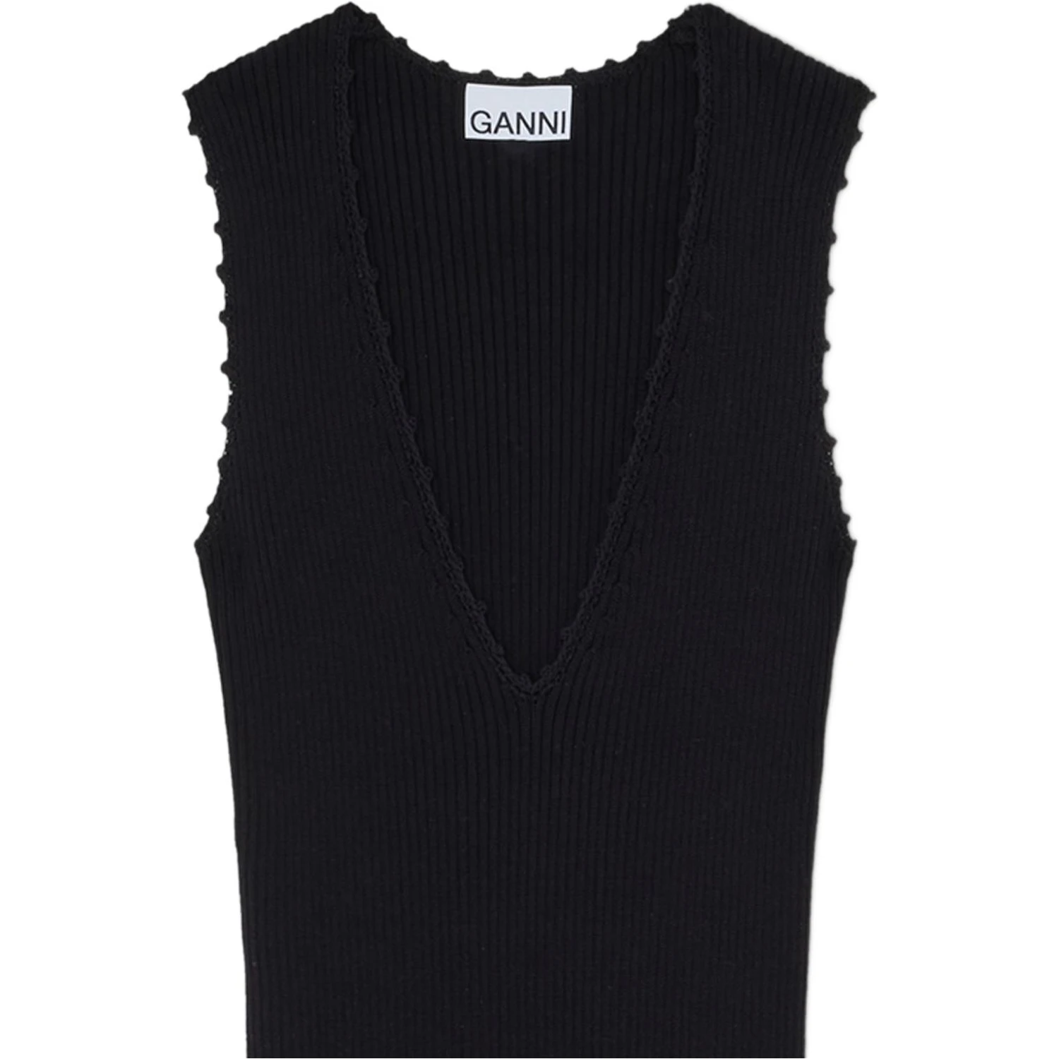GANNI Dresses Black