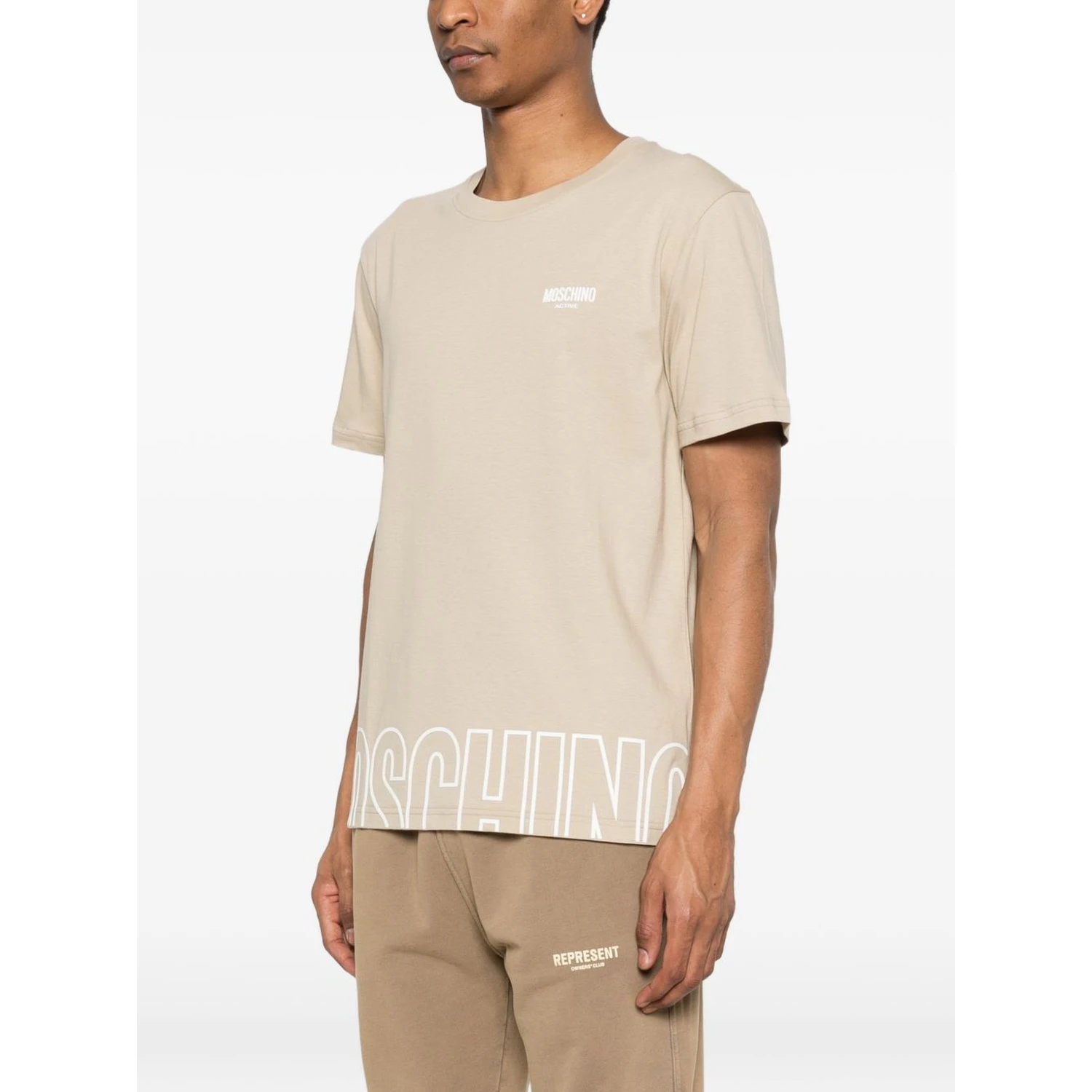 Moschino Underwear T-shirts and Polos Beige