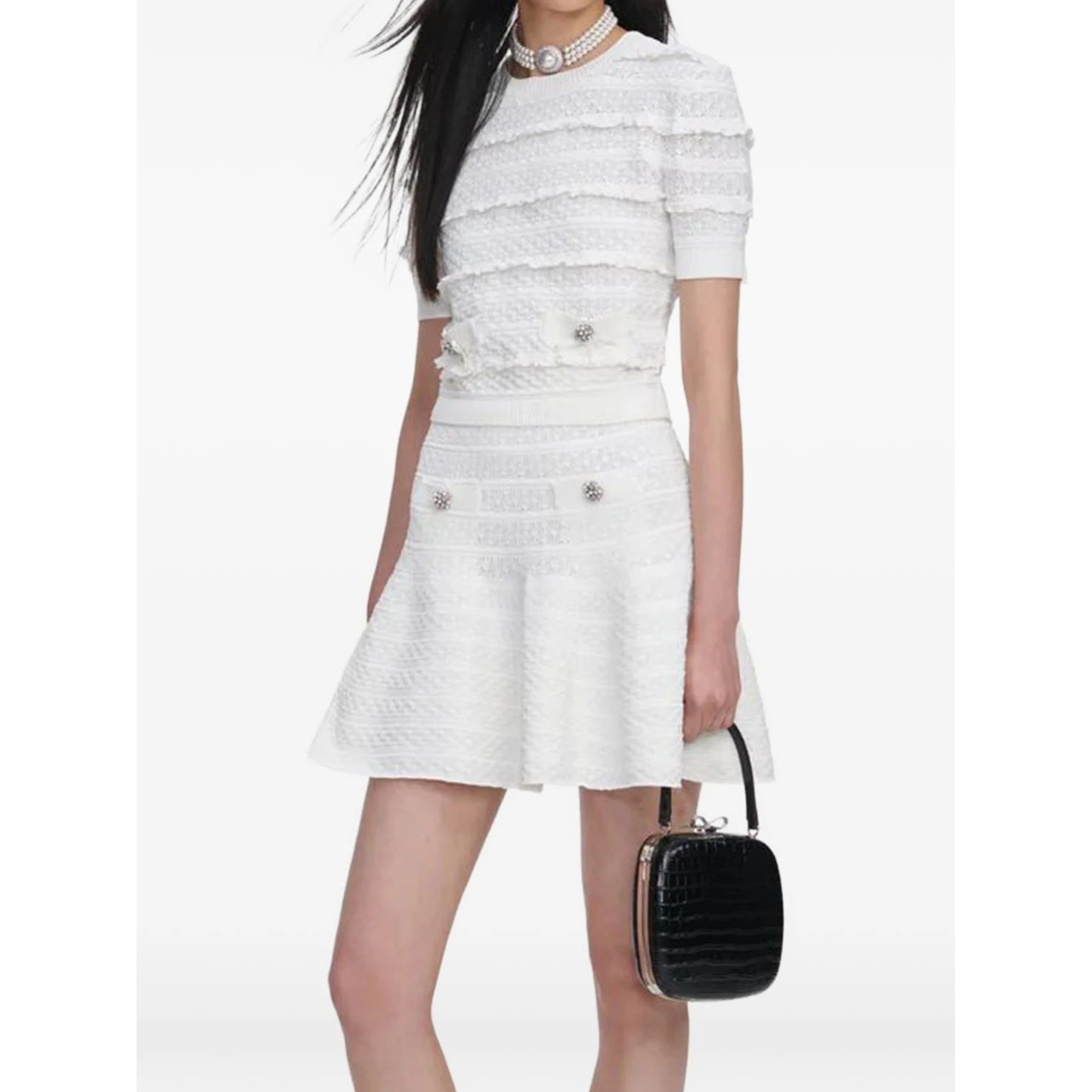 SELF PORTRAIT Top White