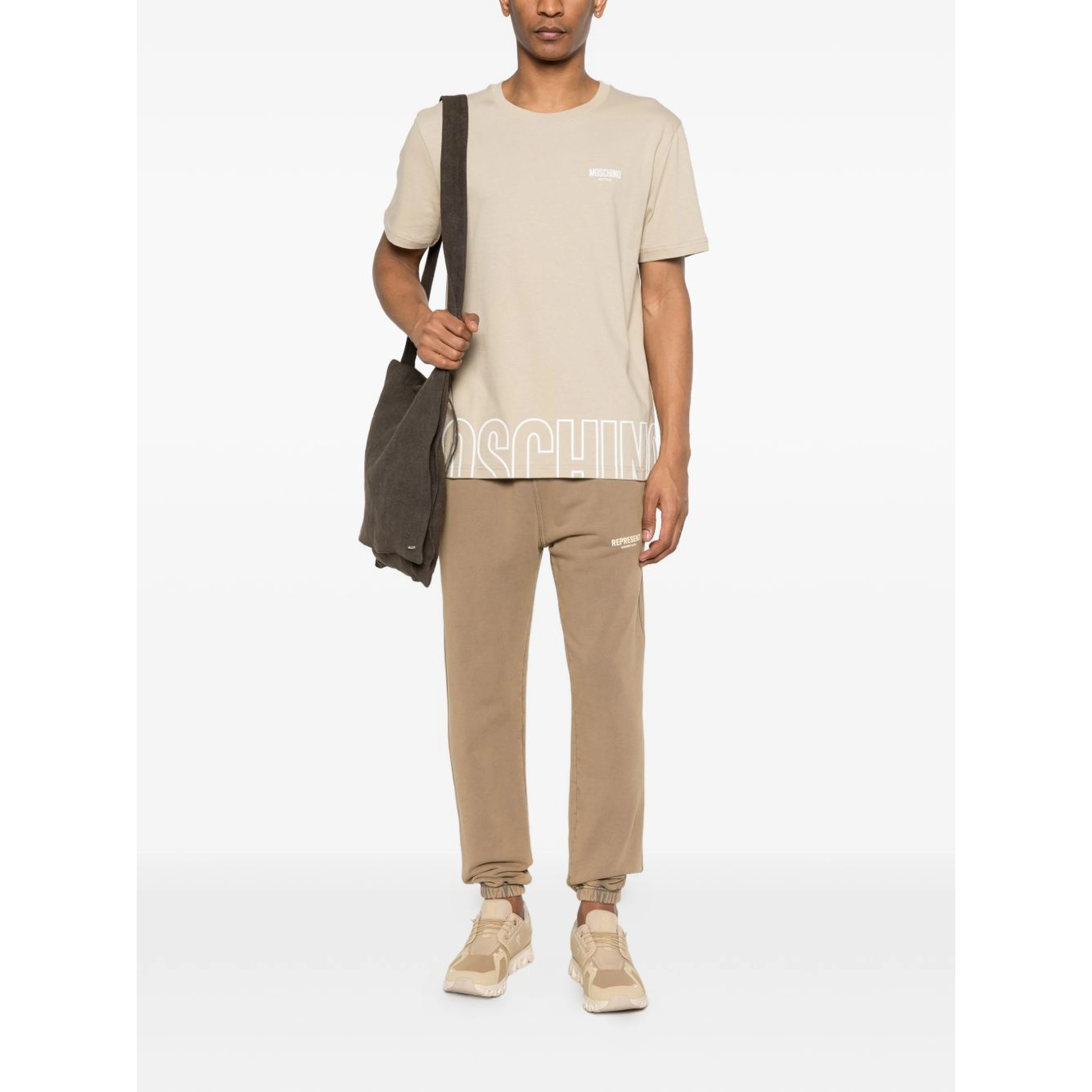 Moschino Underwear T-shirts and Polos Beige