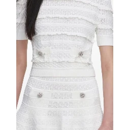 SELF PORTRAIT Top White