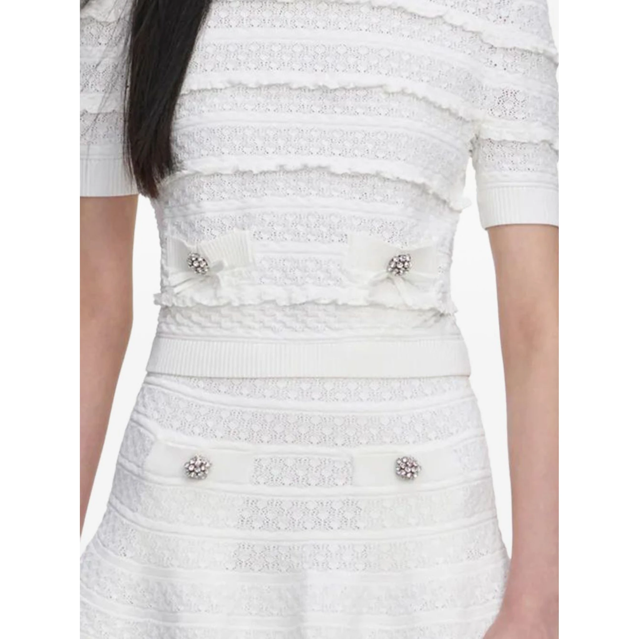 SELF PORTRAIT Top White