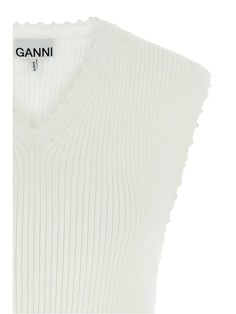 GANNI Top Ivory alternative