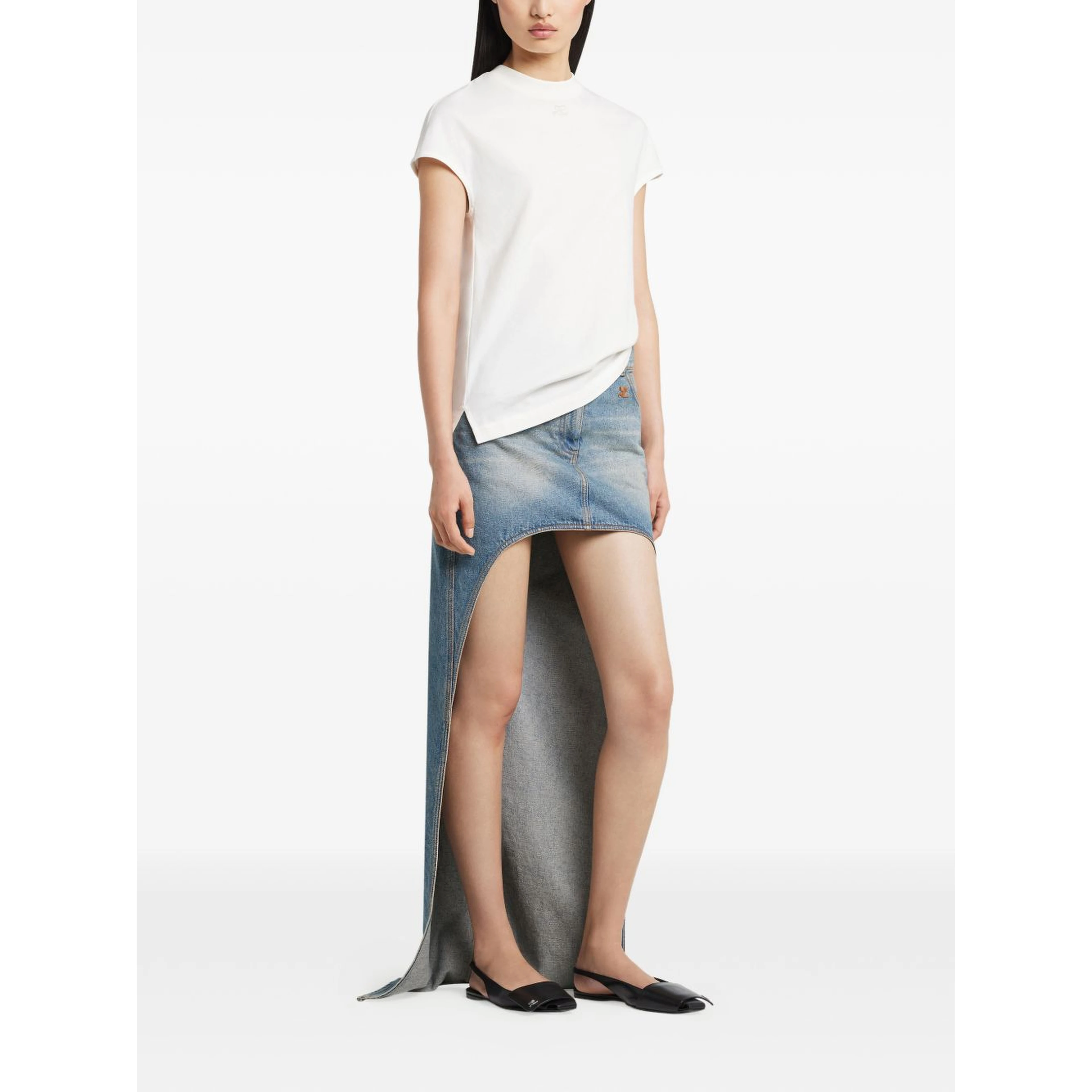 Courreges T-shirts and Polos White