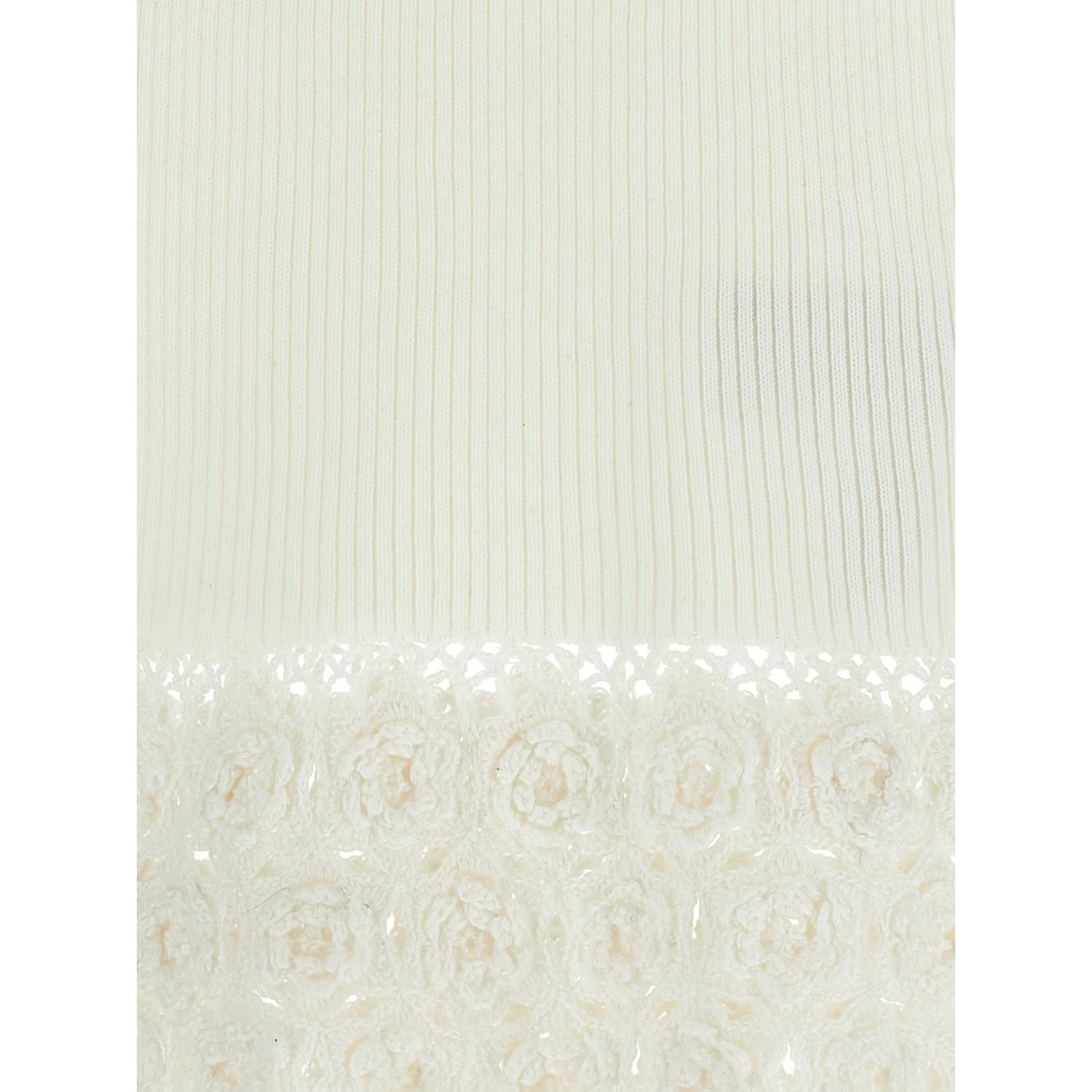 GANNI Top Ivory