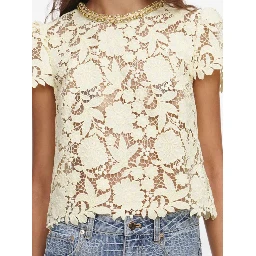 SELF PORTRAIT Top Yellow