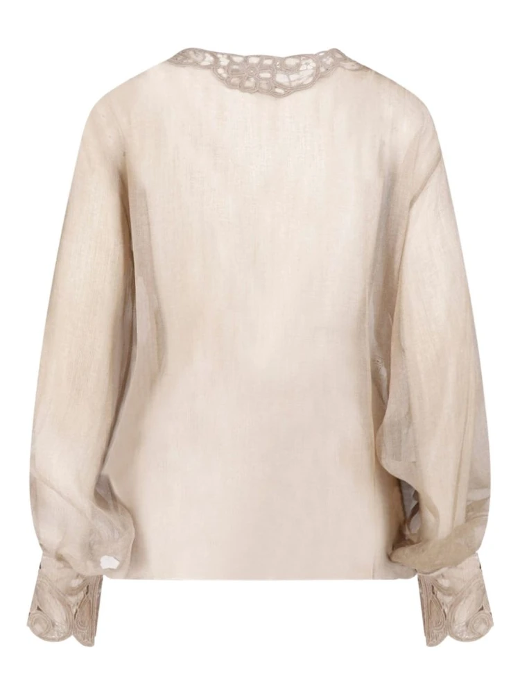 Ermanno Scervino Shirts Brown alternative