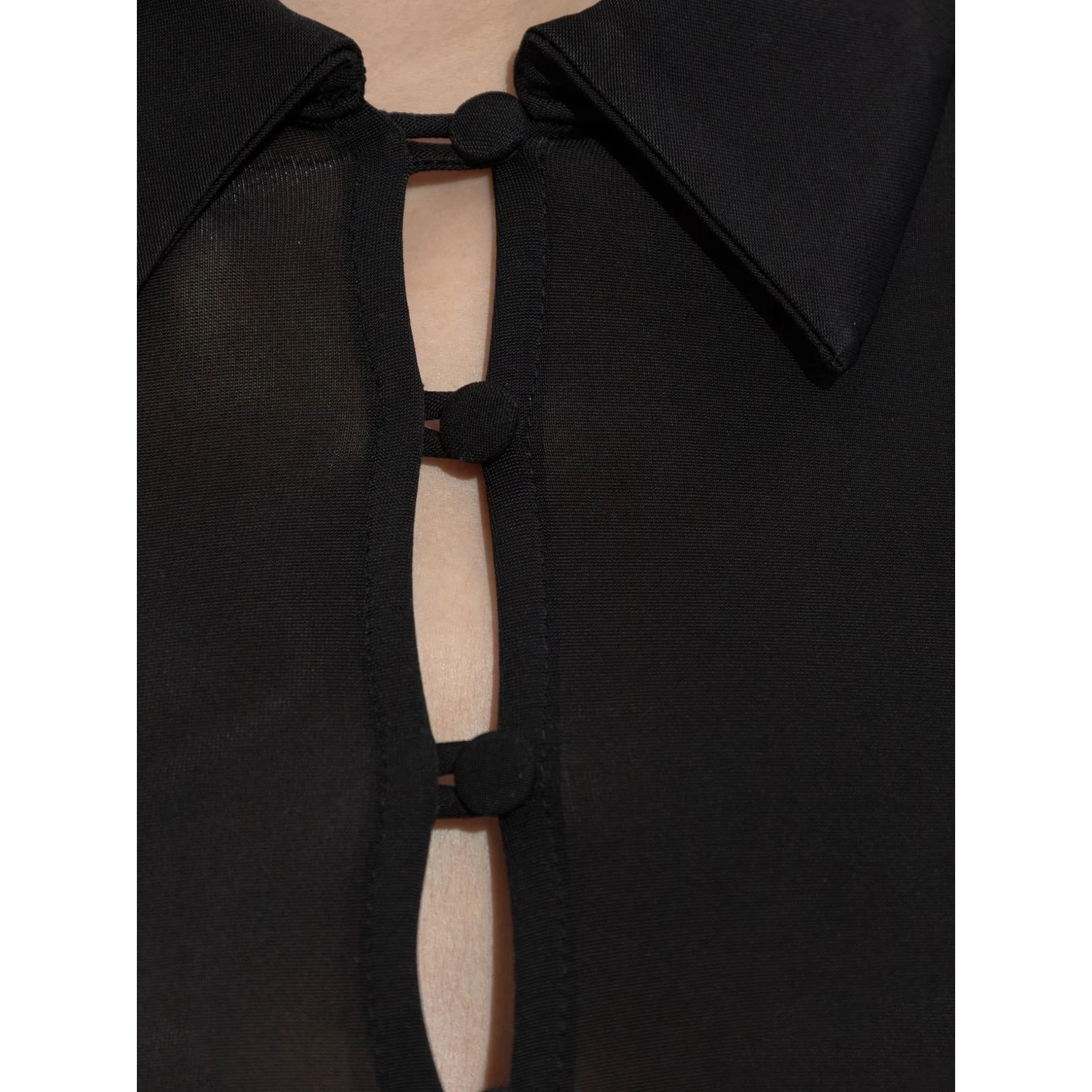GANNI Shirts Black