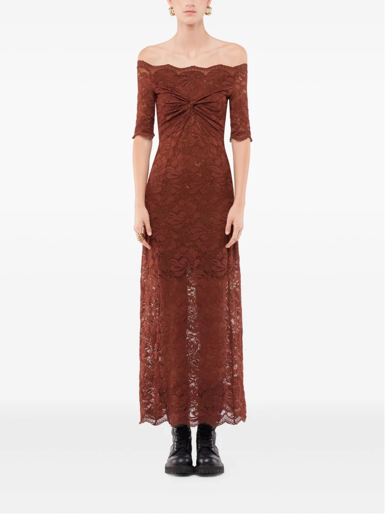 RABANNE Dresses Brown alternative