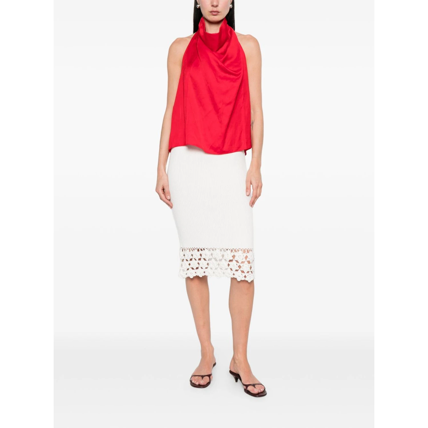 GANNI Skirts White