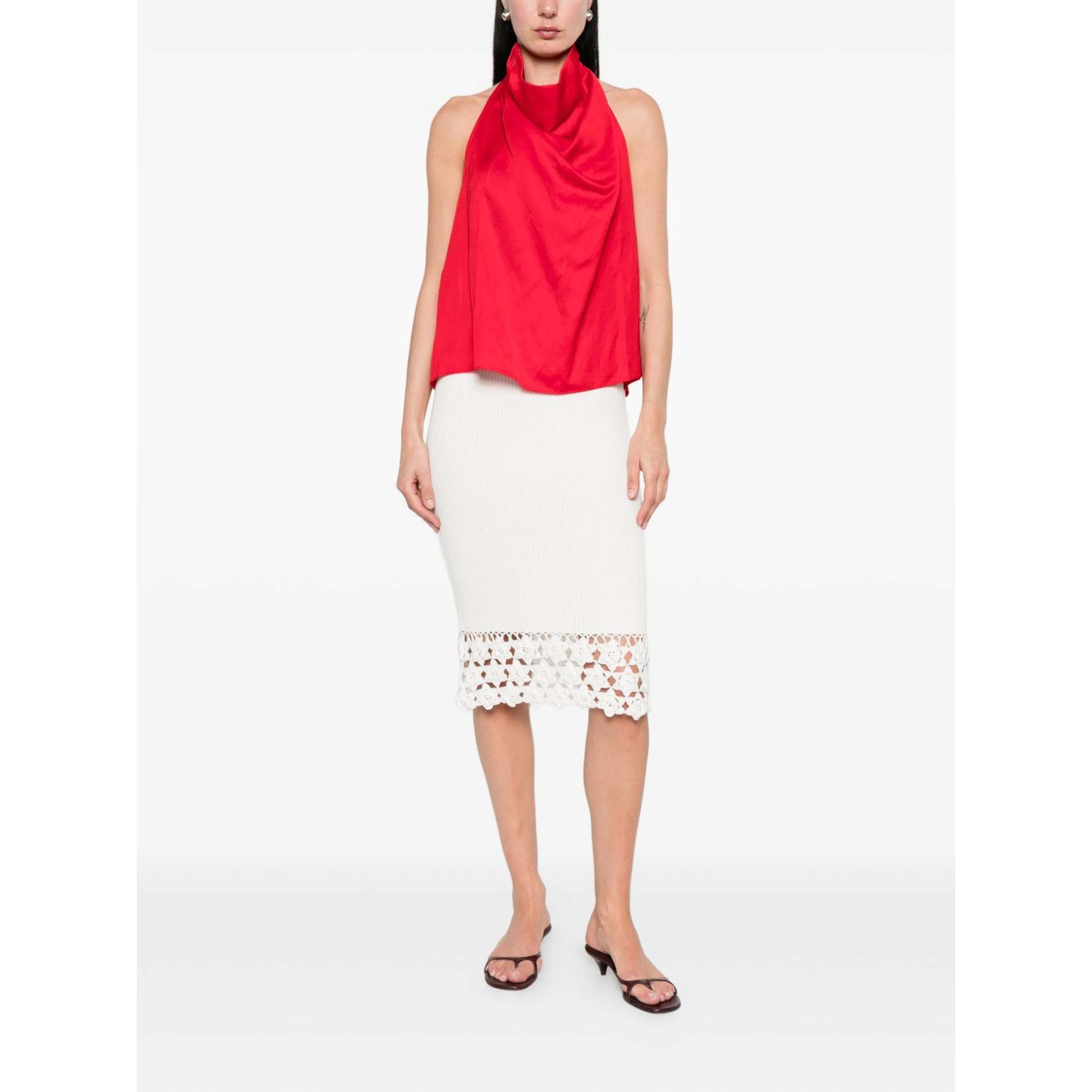 GANNI Skirts White