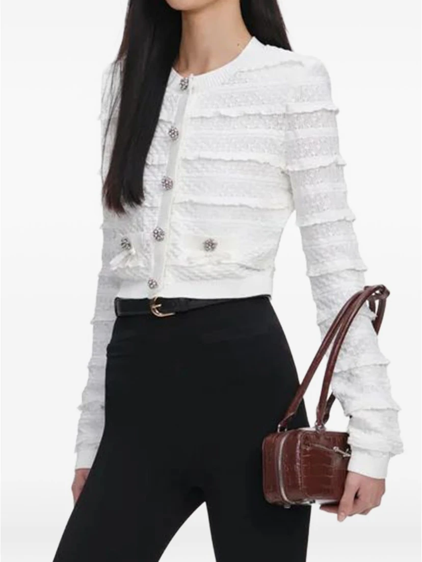 SELF PORTRAIT Sweaters White