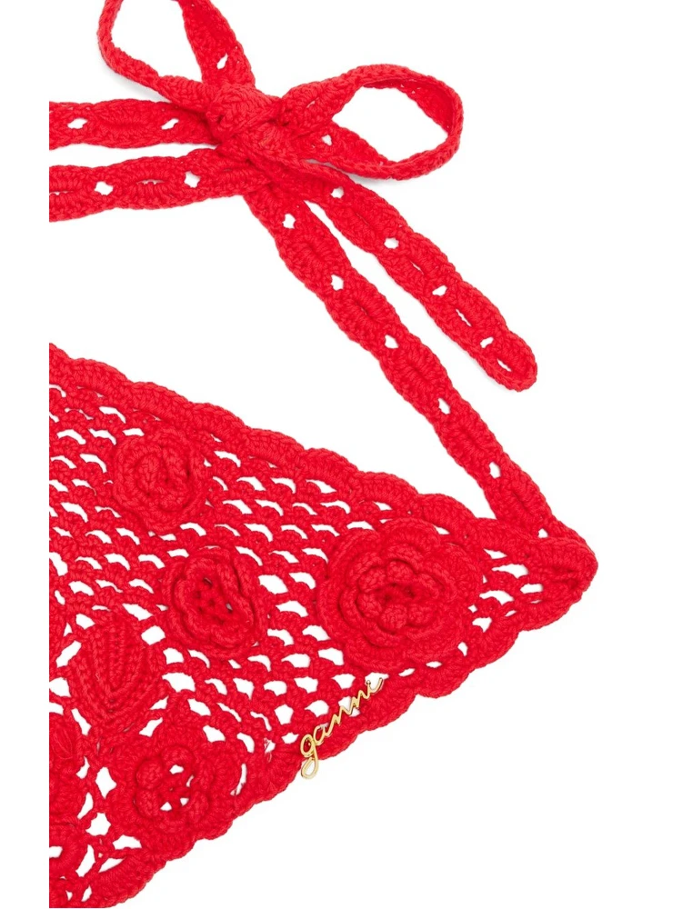 GANNI Hats Red alternative