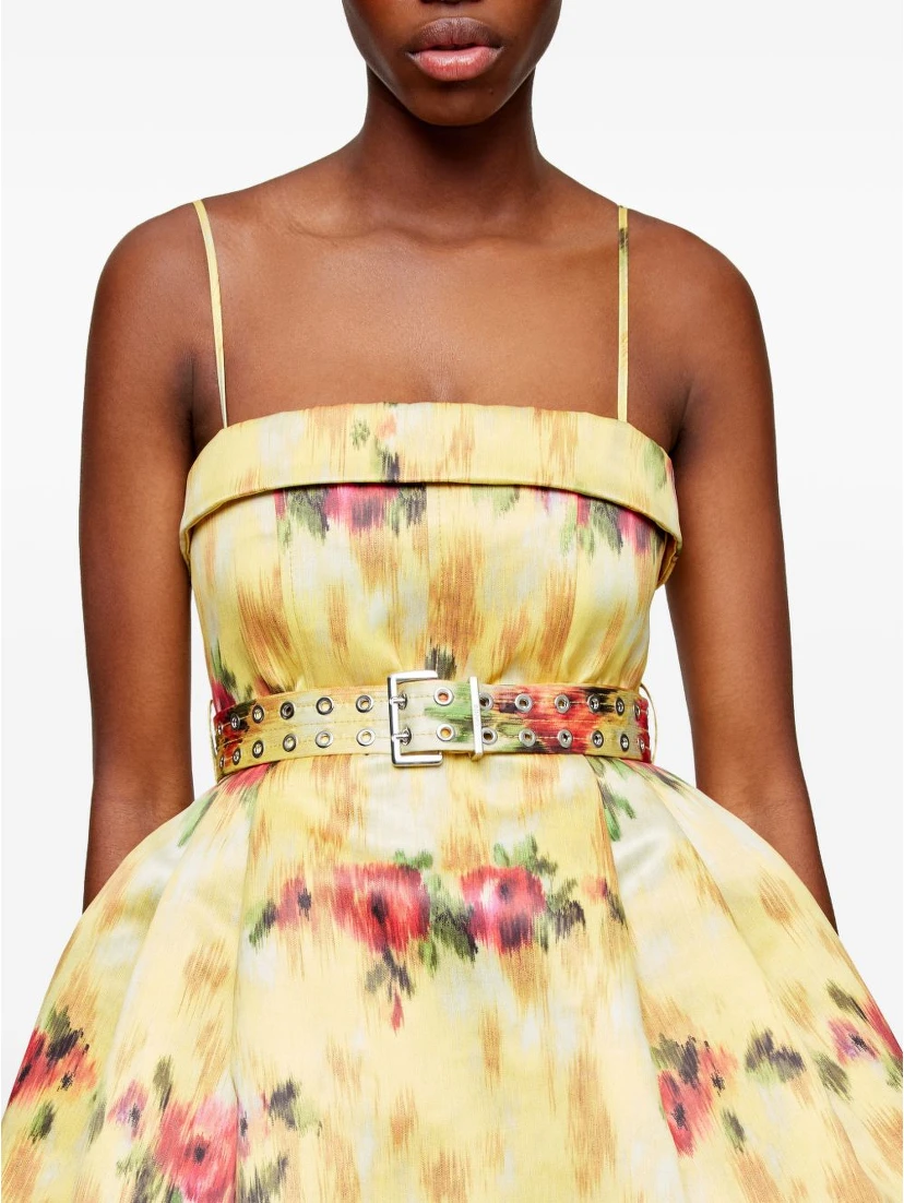 GANNI Dresses Yellow