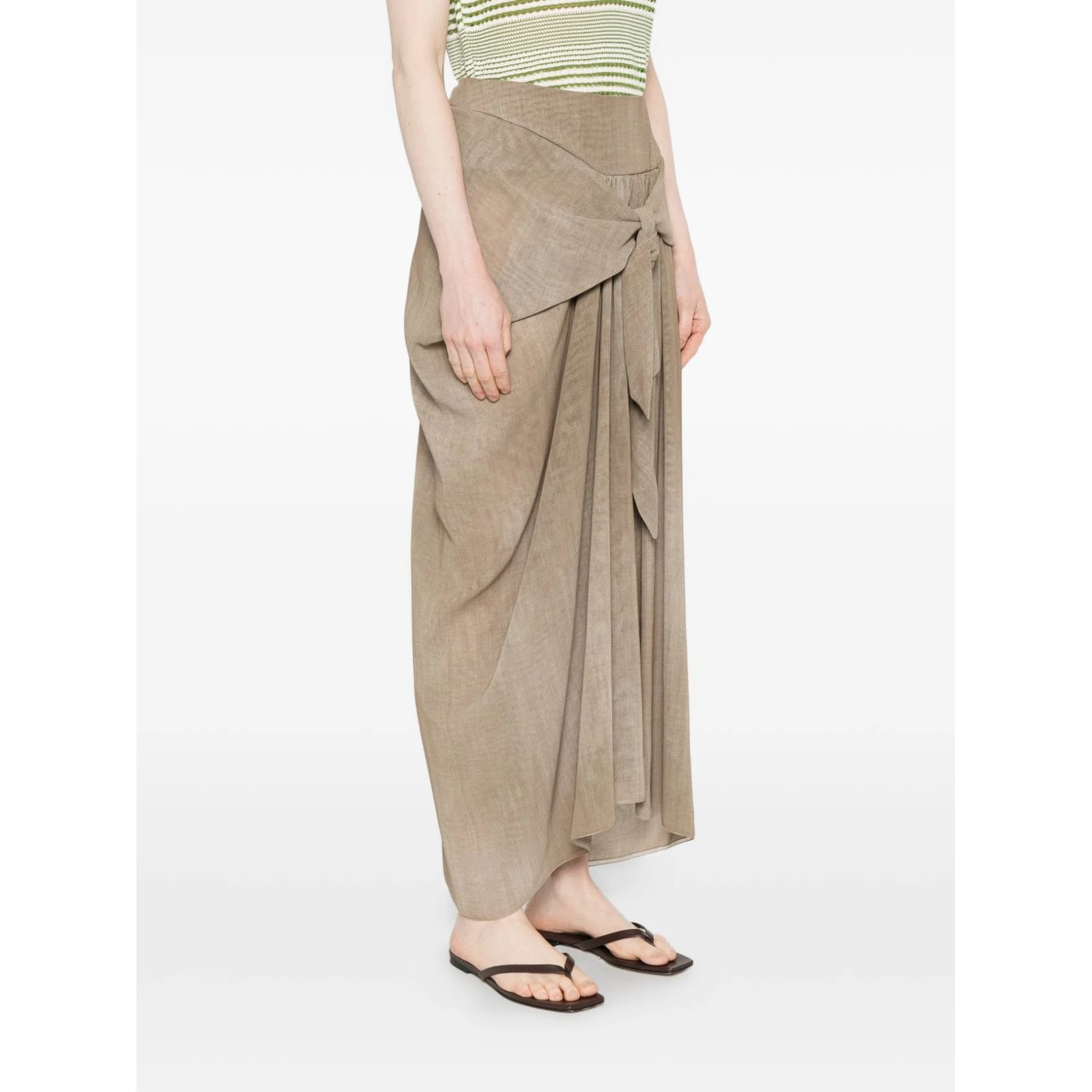 Ermanno Scervino Skirts Brown