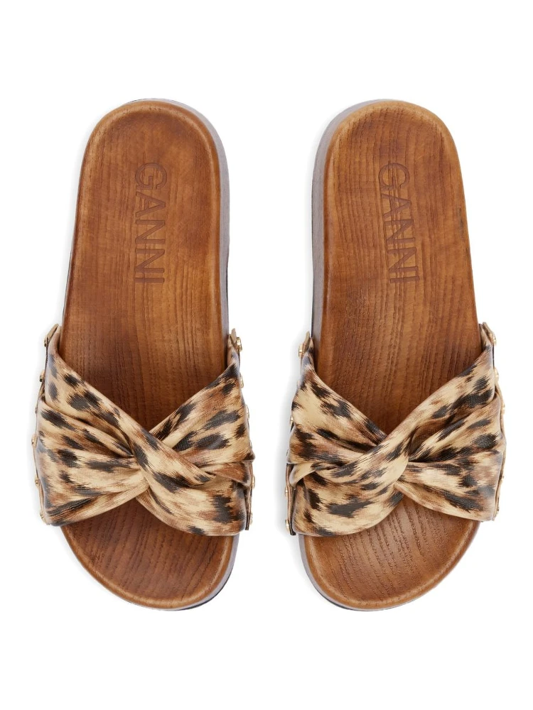 GANNI Sandals Brown alternative