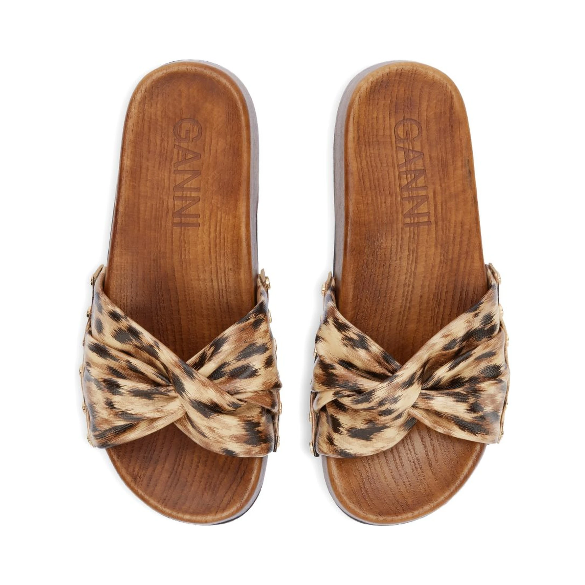 GANNI Sandals Brown