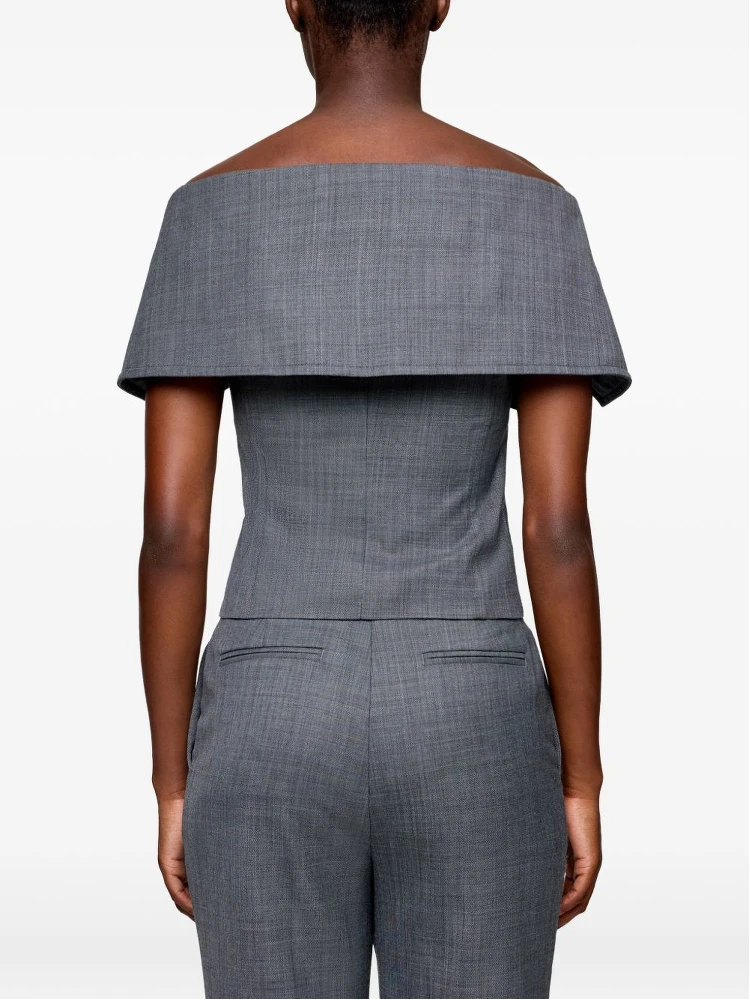 GANNI Top Grey alternative