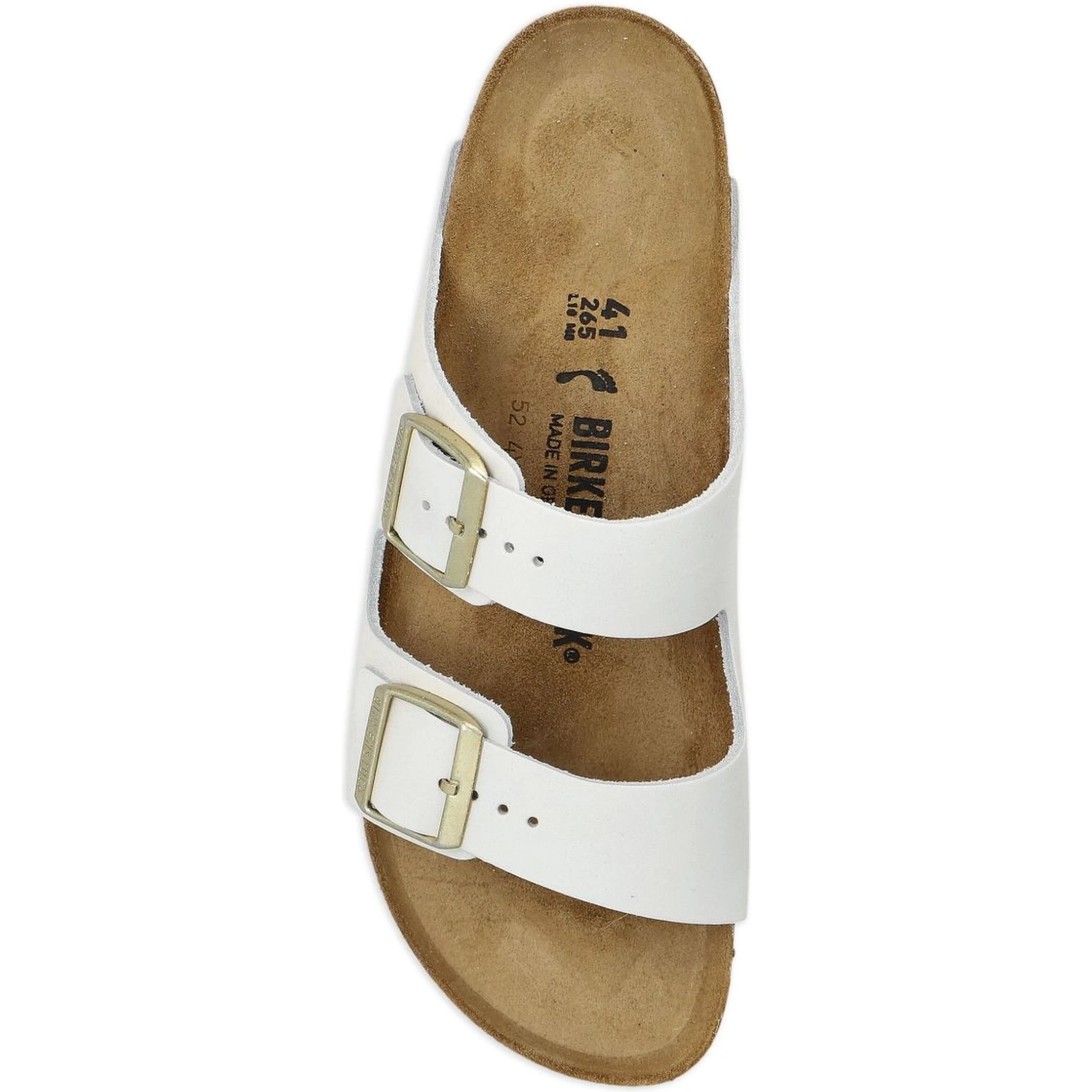 صندل بيركنستوك أبيض