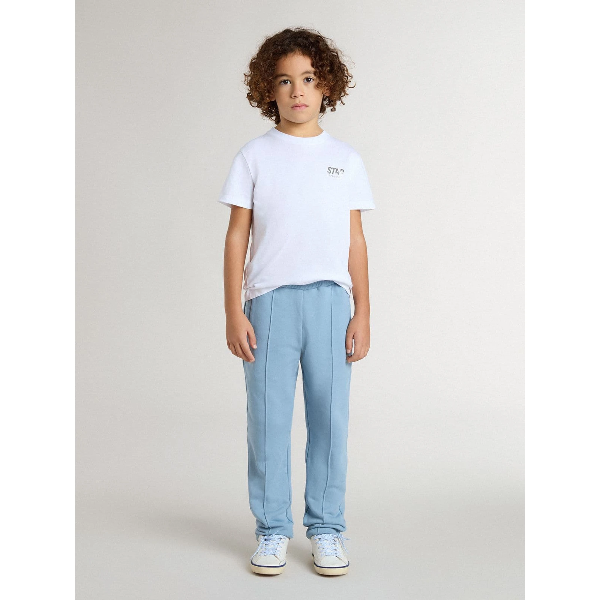 GOLDEN GOOSE KIDS RTW... Clear Blue