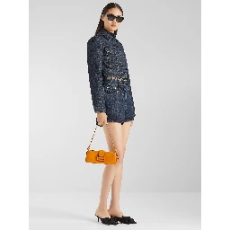 شورت فندي أزرق