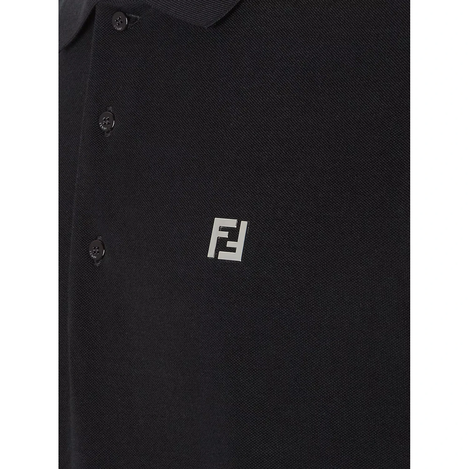 Fendi T-shirts and Polos Black