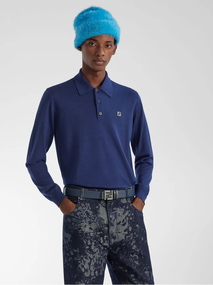 Fendi T-shirts and Polos Blue alternative