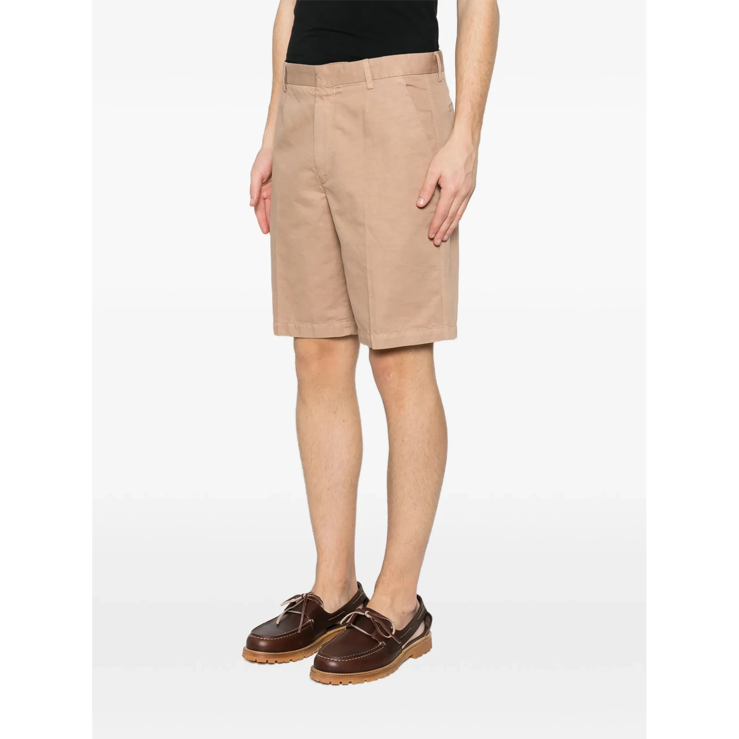 ZEGNA Shorts Brown