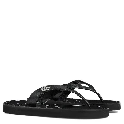 صندل غوتشي أسود