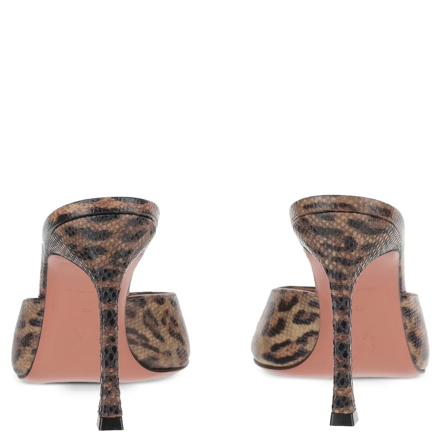 Amina Muaddi Sandals Brown