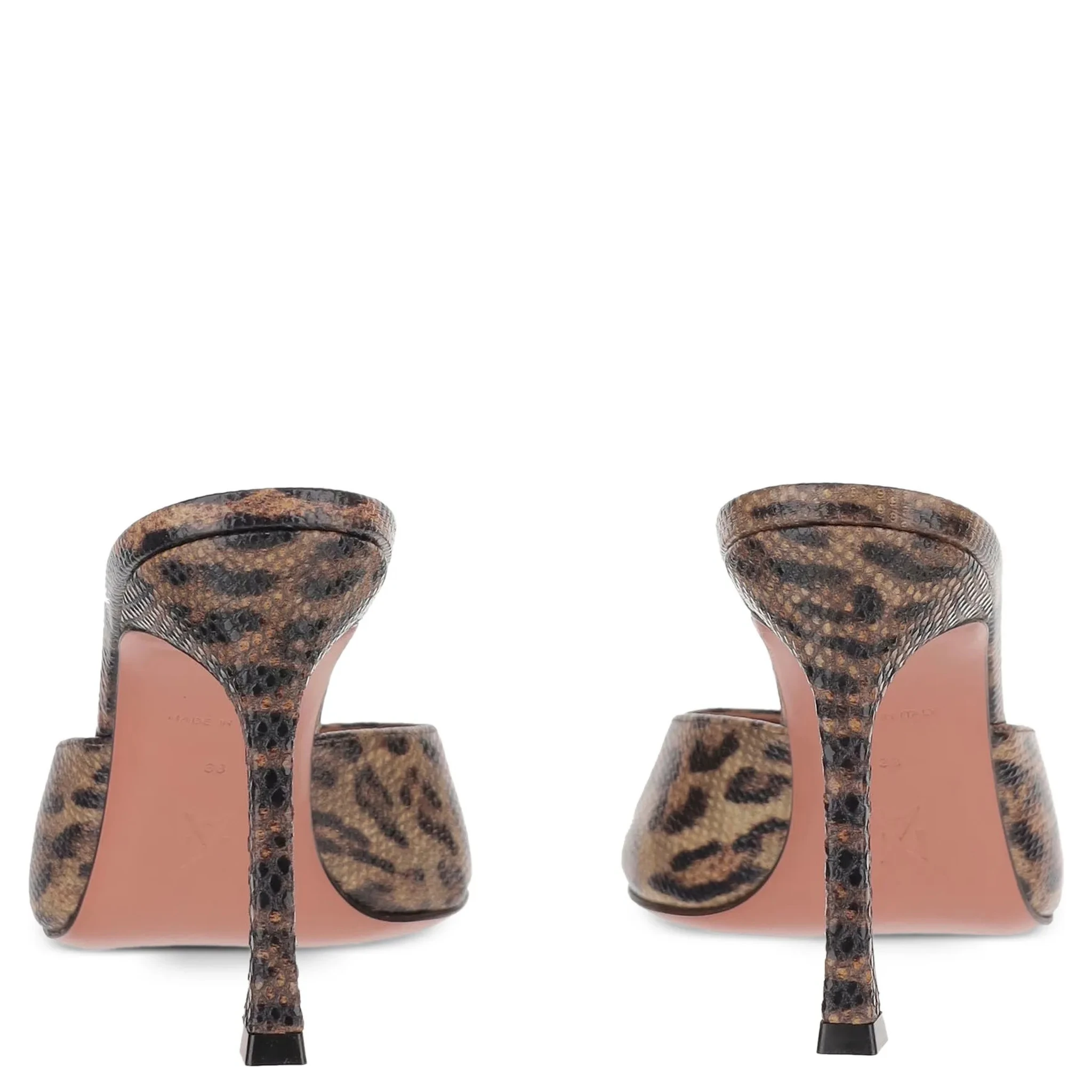 Amina Muaddi Sandals Brown