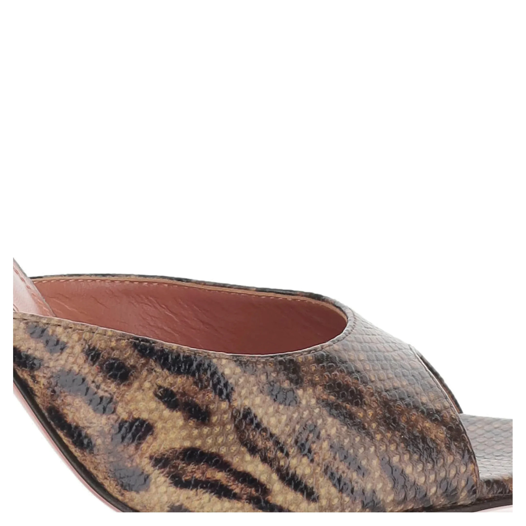 Amina Muaddi Sandals Brown