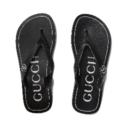 صندل غوتشي أسود