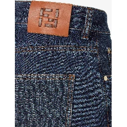 شورت فندي أزرق