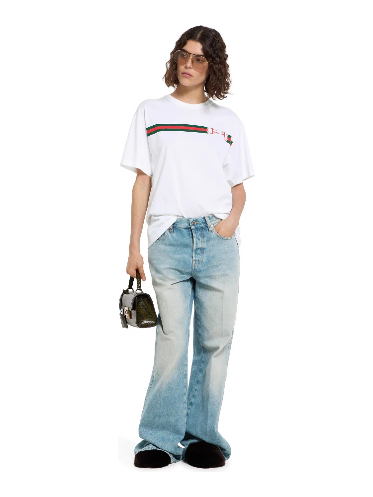 تيشيرتات وبولو بيضاء من غوتشي alternative