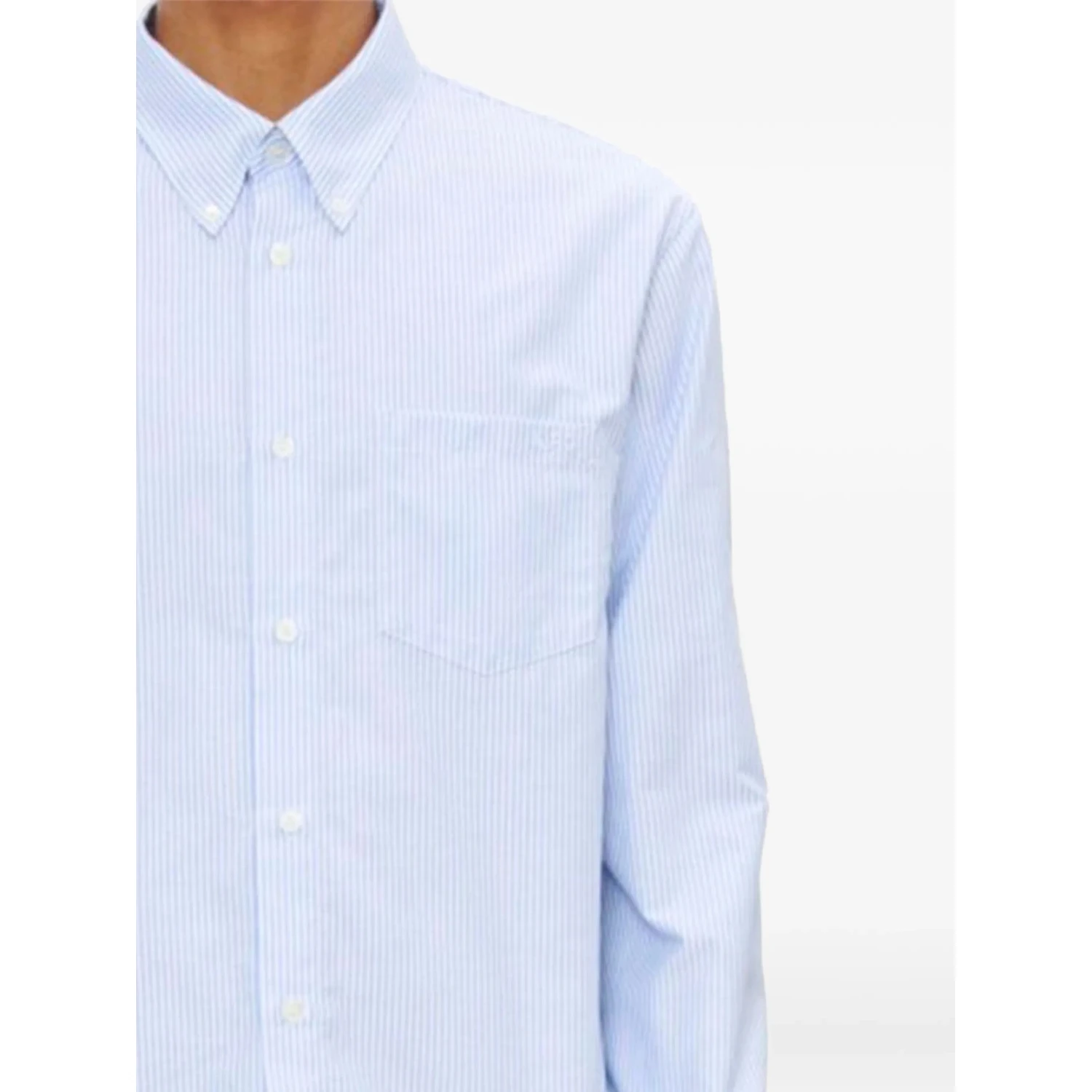 A.P.C. Shirts Clear Blue