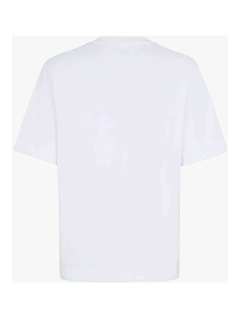 تيشيرتات وبولو من فندي باللون الأبيض