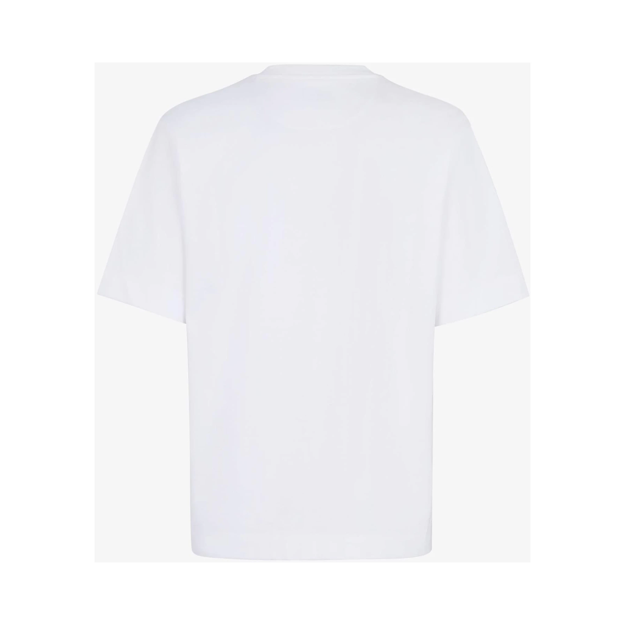 تيشيرتات وبولو من فندي باللون الأبيض