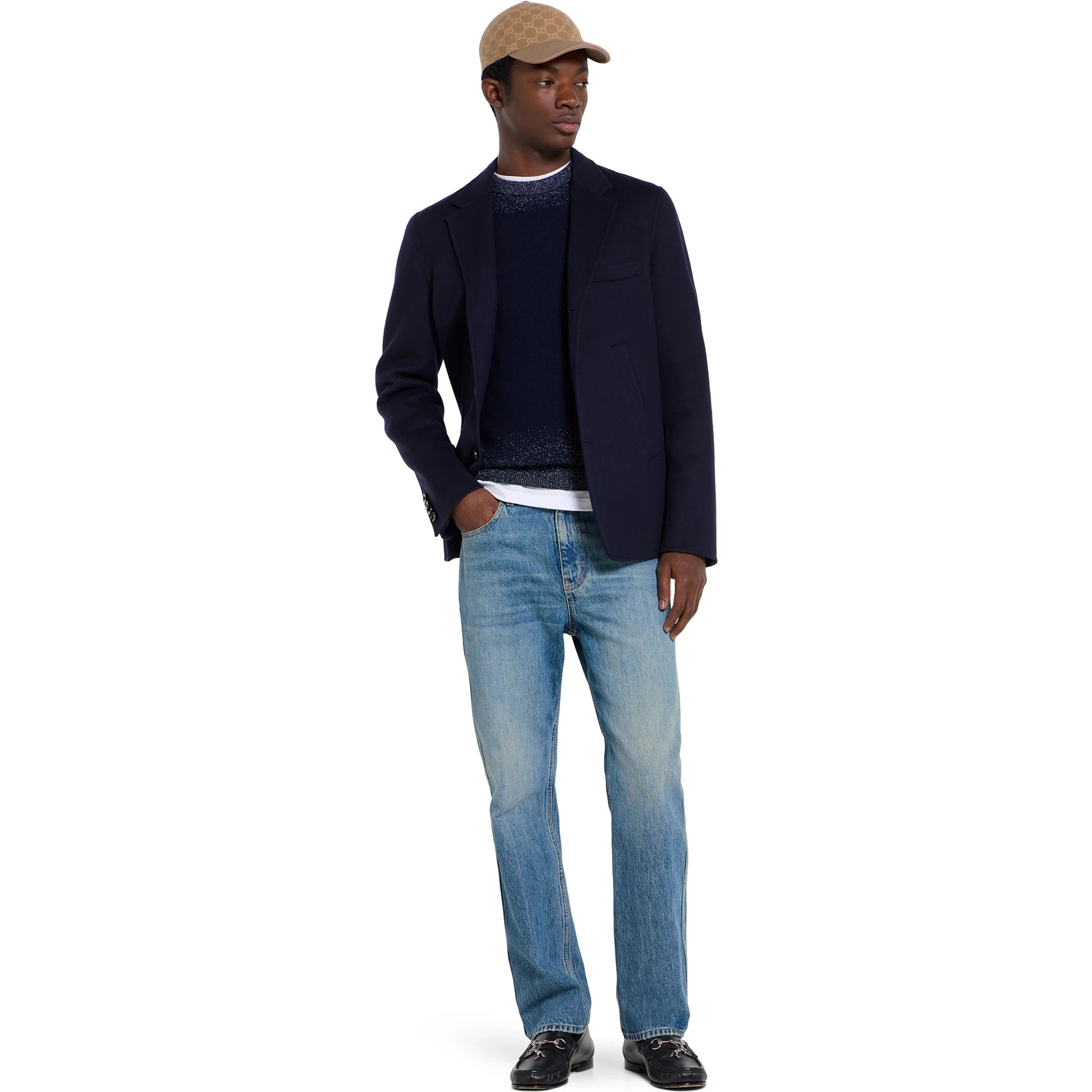 جينز غوتشي أزرق