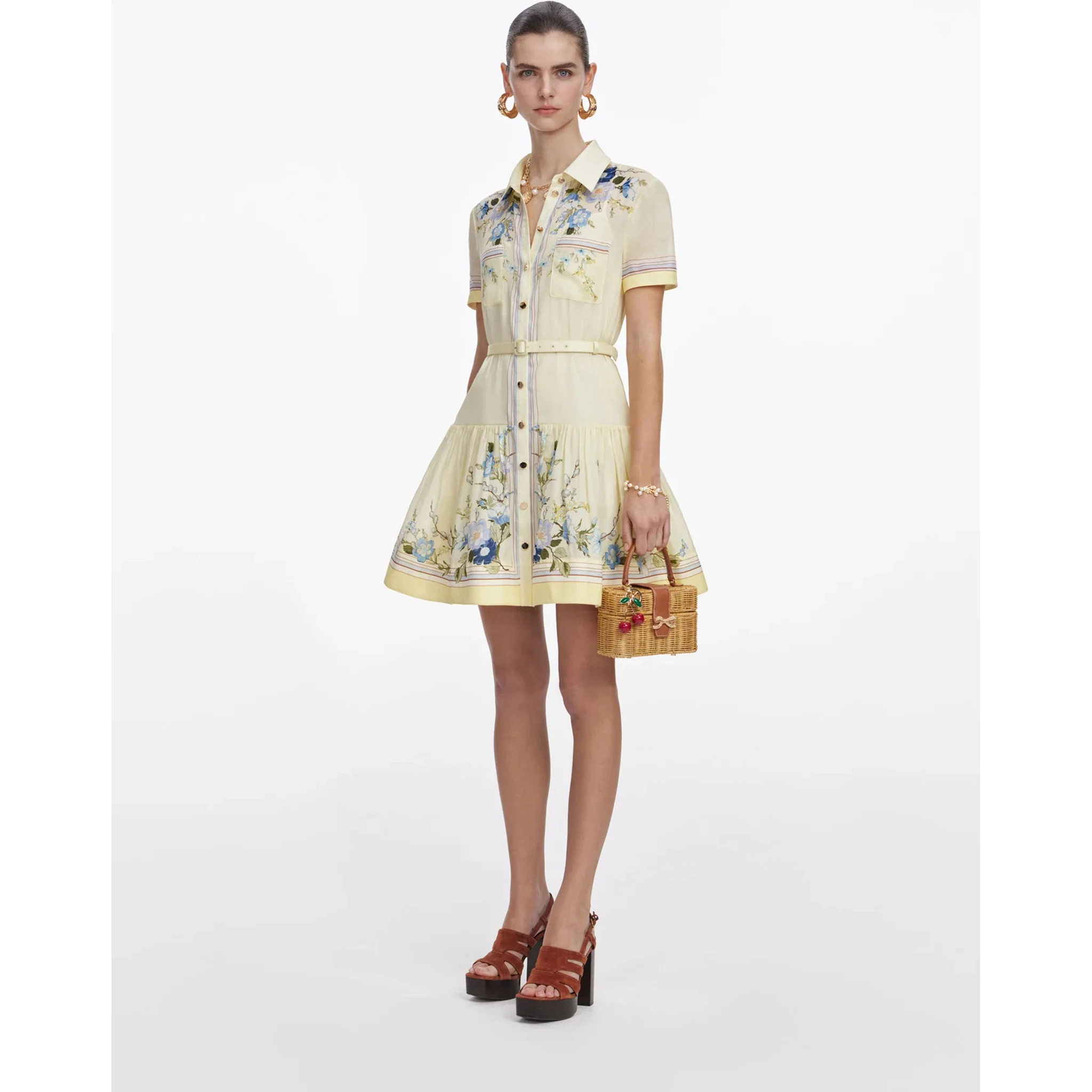 SELF PORTRAIT Dresses Yellow