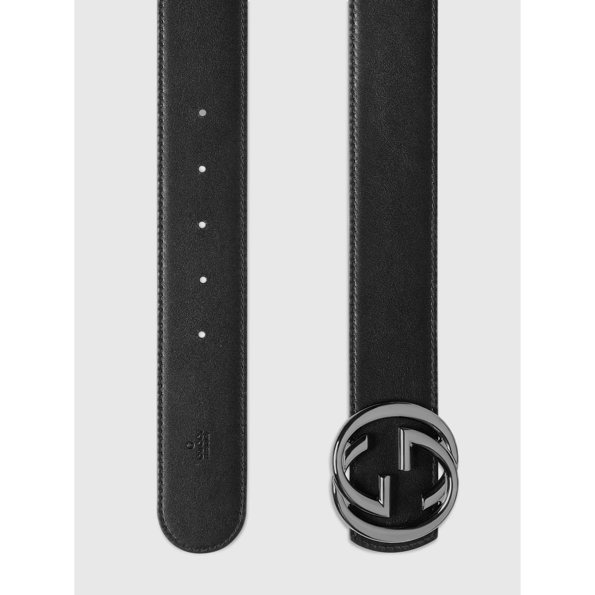 أحزمة غوتشي سوداء