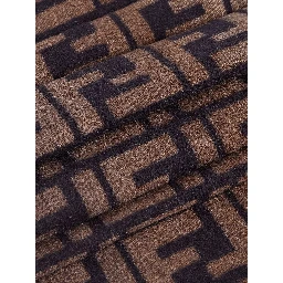 أوشحة فندي بنية اللون