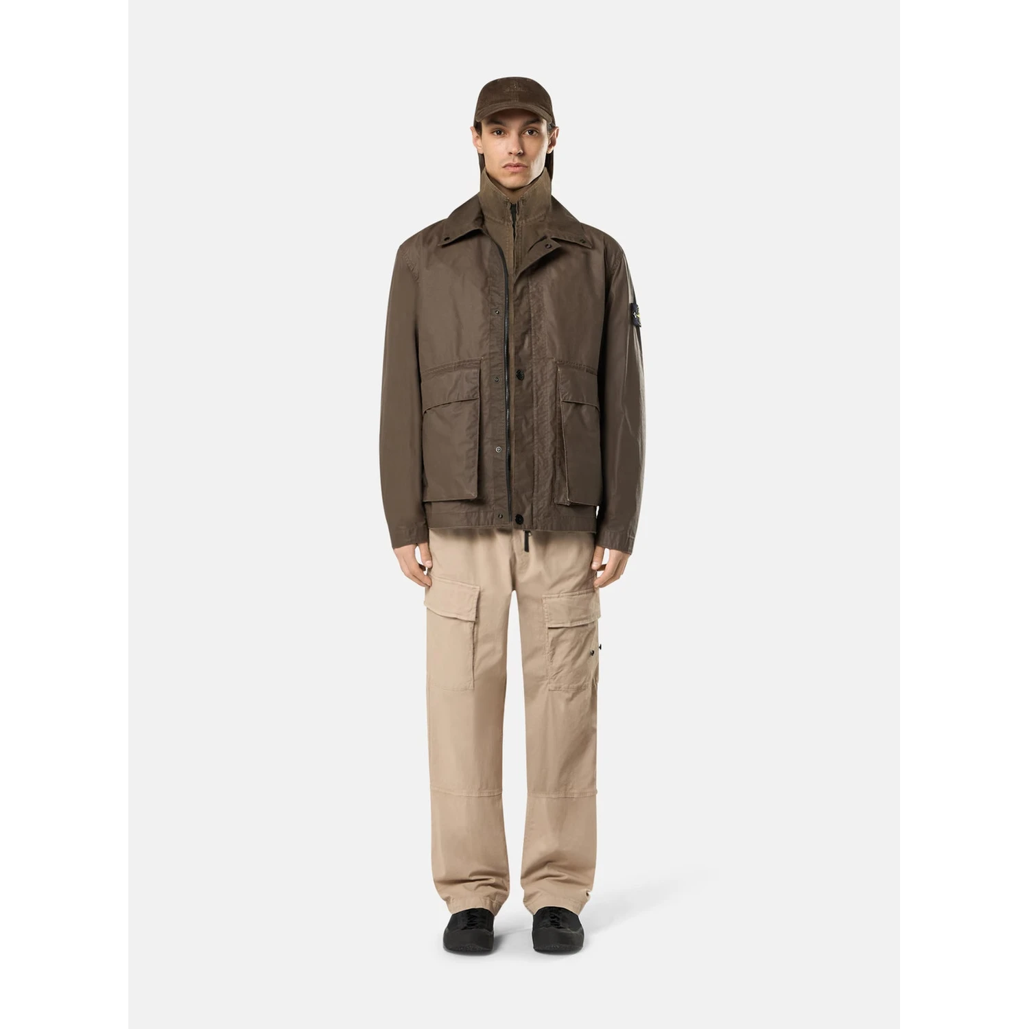 Stone Island Jackets Brown