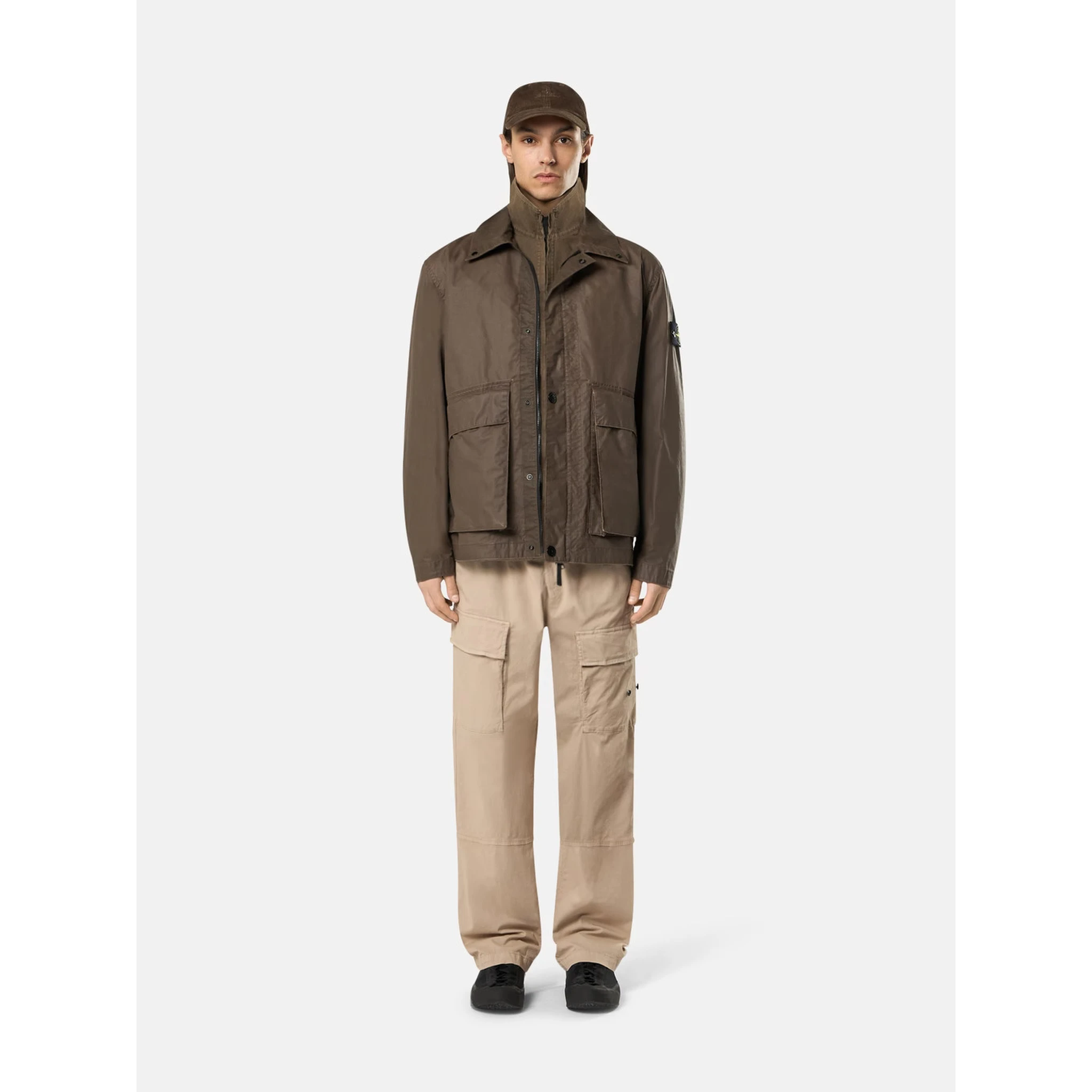 Stone Island Jackets Brown