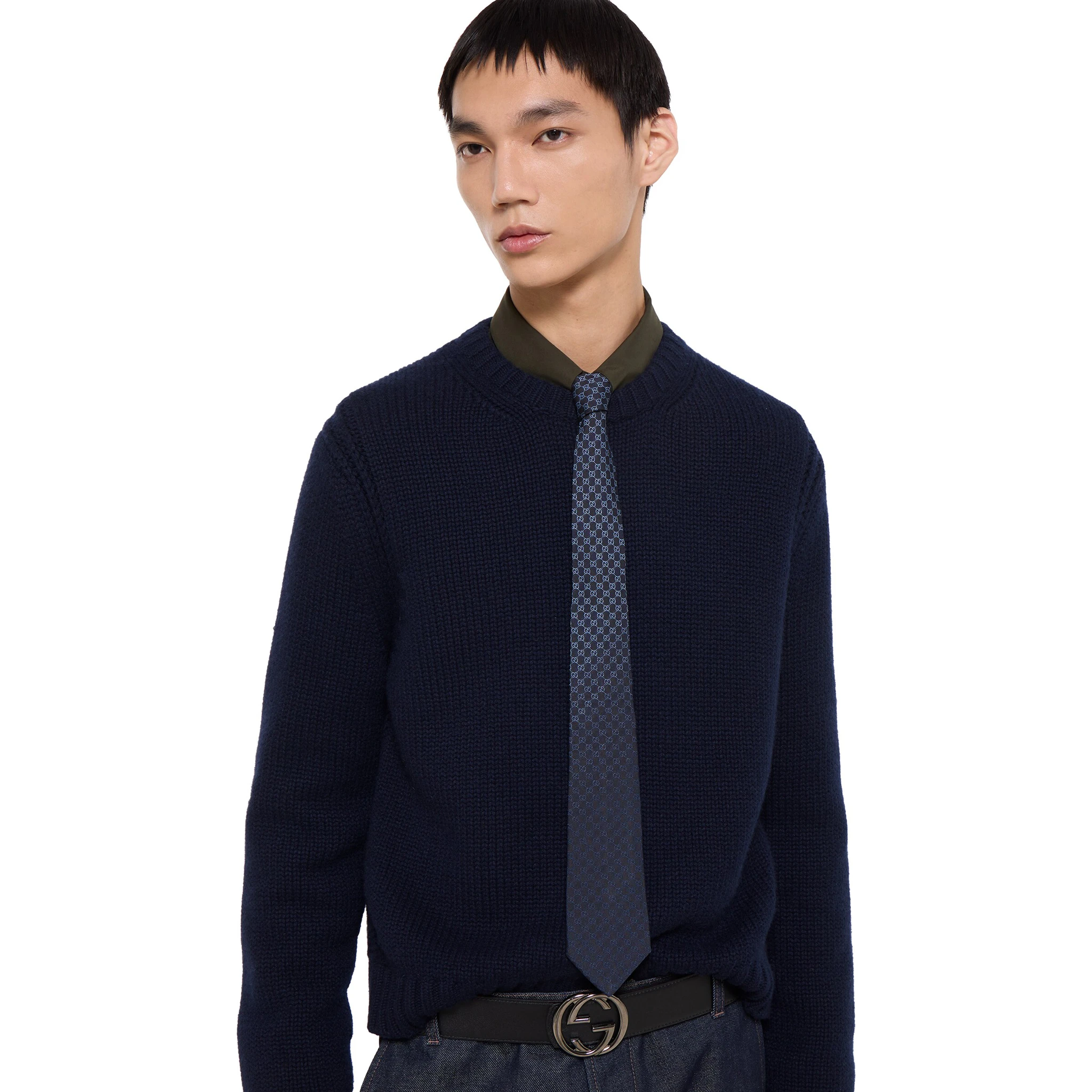 ربطات عنق غوتشي زرقاء