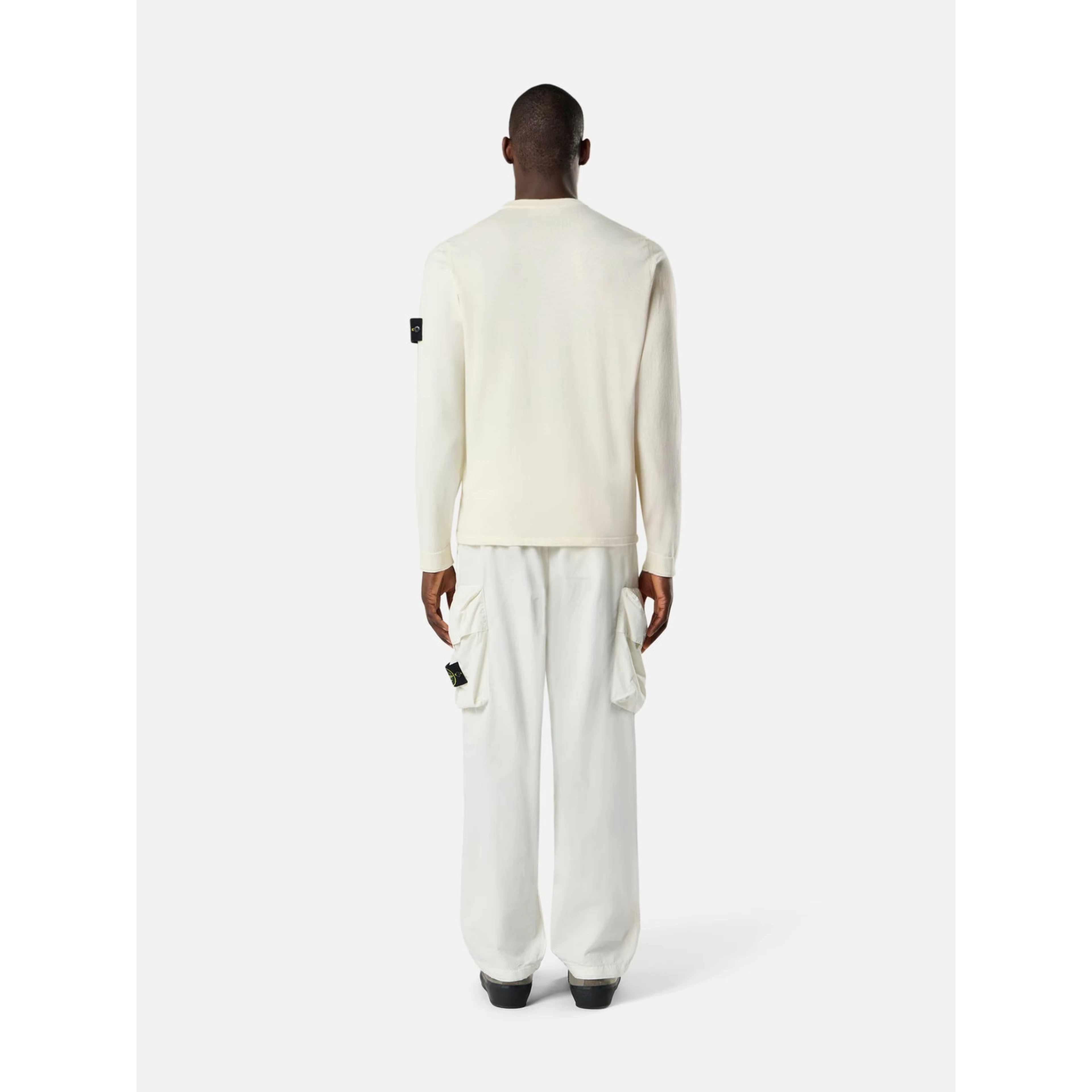 Stone Island Sweaters White