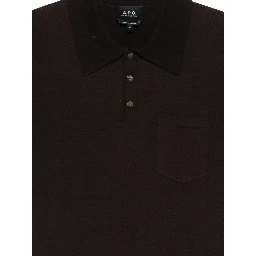 A.P.C. T-shirts and Polos Brown